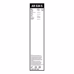 Balai d'essuie-glace BOSCH 3 397 007 503, Aerotwin Retrofit AR534S 530+380mm, 2 pièce - Vue supplémentaire 7