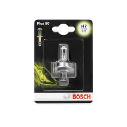 Ampoule halogène BOSCH H7 Plus 90% 12V, 55W, 1 pièce