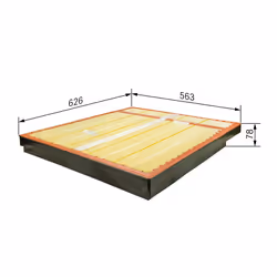 Filtre à air BOSCH F 026 400 094 - Vue supplémentaire 7