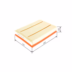 Filtre à air BOSCH F 026 400 099 - Vue supplémentaire 9