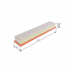 Filtre à air BOSCH F 026 400 102 - Vue supplémentaire 7
