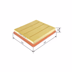 Filtre à air BOSCH F 026 400 111 - Vue supplémentaire 7