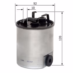 Filtre à carburant BOSCH F 026 402 044 - Vue supplémentaire 7