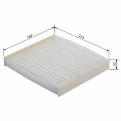 Filtre d'habitacle (filtre à pollen) BOSCH 1 987 432 190 - Vue supplémentaire 6