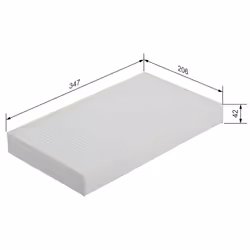 Filtre d'habitacle (filtre à pollen) BOSCH 1 987 432 195 - Vue supplémentaire 7