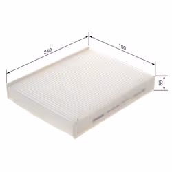 Filtre d'habitacle (filtre à pollen) BOSCH 1 987 432 087 - Vue supplémentaire 7