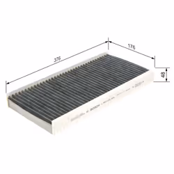 Filtre d'habitacle (filtre à pollen) BOSCH 1 987 432 406 - Vue supplémentaire 7