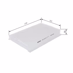 Filtre d'habitacle (filtre à pollen) BOSCH 1 987 432 235 - Vue supplémentaire 7