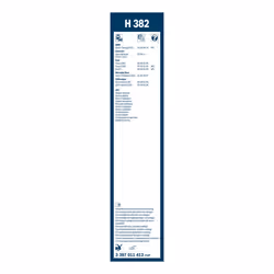 Balai d'essuie-glace BOSCH 3 397 011 412, Twin H382, 380mm, Arrière, 1 pièce - Vue supplémentaire 6