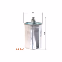 Filtre à carburant BOSCH 0 986 AF8 093 - Vue supplémentaire 7