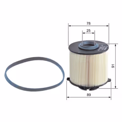 Filtre à carburant BOSCH F 026 402 062 - Vue supplémentaire 7