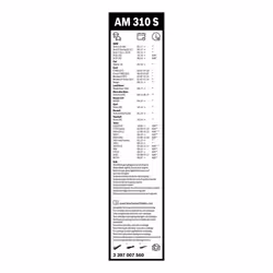 Balai d'essuie-glace BOSCH 3 397 007 560, Aerotwin, 650+475mm, Avant, 2 pièce - Vue supplémentaire 7