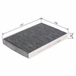 Filtre d'habitacle (filtre à pollen) BOSCH 1 987 432 311 - Vue supplémentaire 6