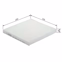 Filtre d'habitacle (filtre à pollen) BOSCH 1 987 432 065 - Vue supplémentaire 6