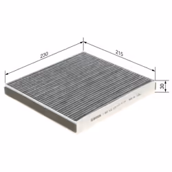 Filtre d'habitacle (filtre à pollen) BOSCH 1 987 432 319 - Vue supplémentaire 6