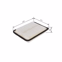 Filtre à air BOSCH F 026 400 114 - Vue supplémentaire 7