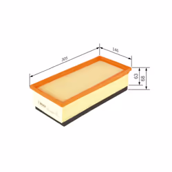 Filtre à air BOSCH F 026 400 121 - Vue supplémentaire 7