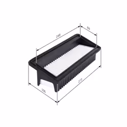 Filtre à air BOSCH F 026 400 128 - Vue supplémentaire 7