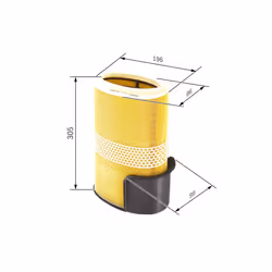 Filtre à air BOSCH F 026 400 131 - Vue supplémentaire 7