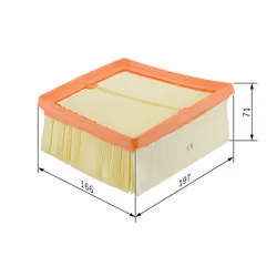 Filtre à air BOSCH F 026 400 135 - Vue supplémentaire 7