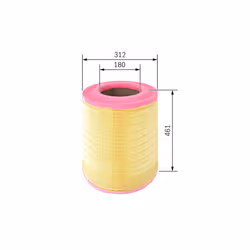 Filtre à air BOSCH F 026 400 145 - Vue supplémentaire 7