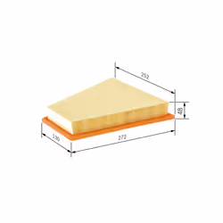 Filtre à air BOSCH F 026 400 149 - Vue supplémentaire 7