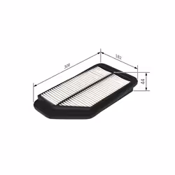 Filtre à air BOSCH F 026 400 160 - Vue supplémentaire 7