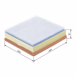 Filtre à air BOSCH F 026 400 166 - Vue supplémentaire 7