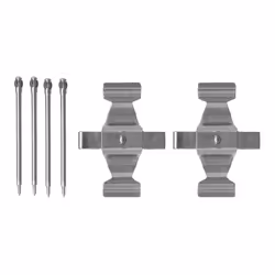 Kit d'assemblage, plaquettes de frein BOSCH 1 987 474 338