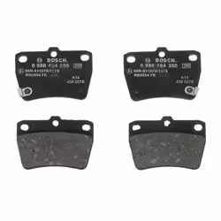 Jeu de plaquettes de frein BOSCH 0 986 494 350, arrière