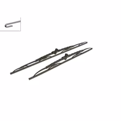 Balai d'essuie-glace BOSCH 3 397 010 302, Twin, 650+550mm, Avant, 2 pièce - Vue supplémentaire 4