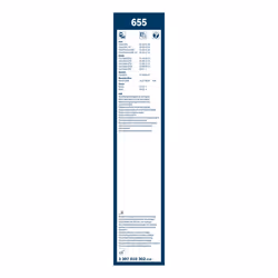 Balai d'essuie-glace BOSCH 3 397 010 302, Twin, 650+550mm, Avant, 2 pièce - Vue supplémentaire 6