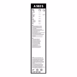 Balai d'essuie-glace BOSCH 3 397 007 583, Aerotwin A583S, 650+340mm, 2 pièce - Vue supplémentaire 7