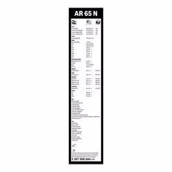 Balai d'essuie-glace BOSCH 3 397 008 844, Aerotwin Retro Truck AR65N, 650mm, 1 pièce - Vue supplémentaire 7