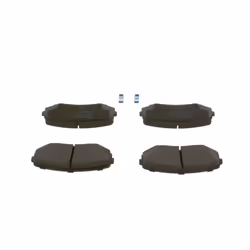 Jeu de plaquettes de frein BOSCH 0 986 494 375, avant - Vue supplémentaire 4