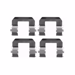 Kit d'accessoires, plaquette de frein BOSCH 1 987 474 404