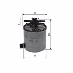 Filtre à carburant BOSCH F 026 402 072 - Vue supplémentaire 7