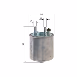 Filtre à carburant BOSCH F 026 402 081 - Vue supplémentaire 7