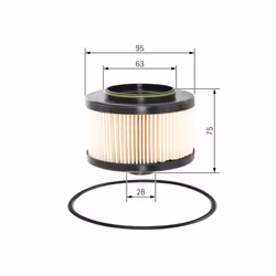 Filtre à carburant BOSCH F 026 402 083 - Vue supplémentaire 6