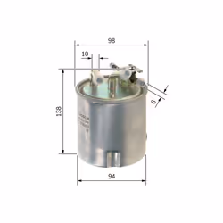 Filtre à carburant BOSCH F 026 402 096 - Vue supplémentaire 7