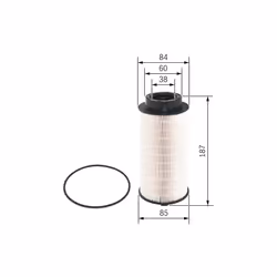 Filtre à carburant BOSCH F 026 402 100 - Vue supplémentaire 5