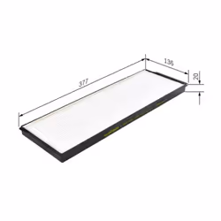 Filtre d'habitacle (filtre à pollen) BOSCH 1 987 431 172 - Vue supplémentaire 5