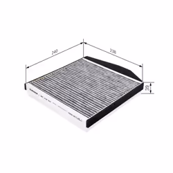 Filtre d'habitacle (filtre à pollen) BOSCH 1 987 432 531 - Vue supplémentaire 5