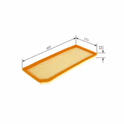 Filtre à air BOSCH F 026 400 178 - Vue supplémentaire 6