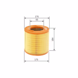 Filtre à air BOSCH F 026 400 183 - Vue supplémentaire 7