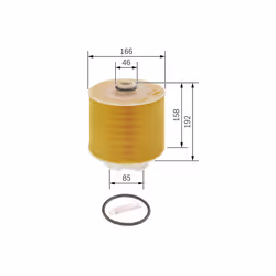 Filtre à air BOSCH F 026 400 198 - Vue supplémentaire 6