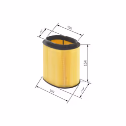 Filtre à air BOSCH F 026 400 213 - Vue supplémentaire 7