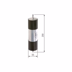 Filtre à carburant BOSCH F 026 402 066 - Vue supplémentaire 6