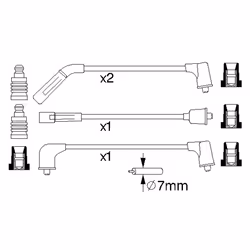 Faisceau d'allumage BOSCH 0 986 356 988 - Vue supplémentaire 6
