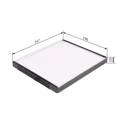 Filtre d'habitacle (filtre à pollen) BOSCH 1 987 432 241 - Vue supplémentaire 7